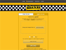 Tablet Screenshot of imgtaxi.com